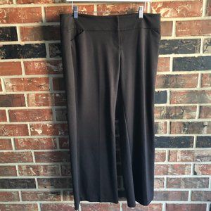 NY & Co. Women's Size 12 Petite Brown Pants